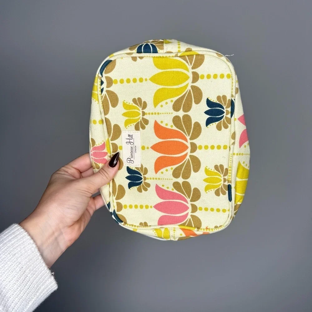 Primrose Hill Multicolor Floral makeup bag